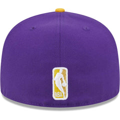 Los Angeles Lakers Gameday Gold Pop Stars 59FIFTY Fitted Hat Purple/Gold - NBA