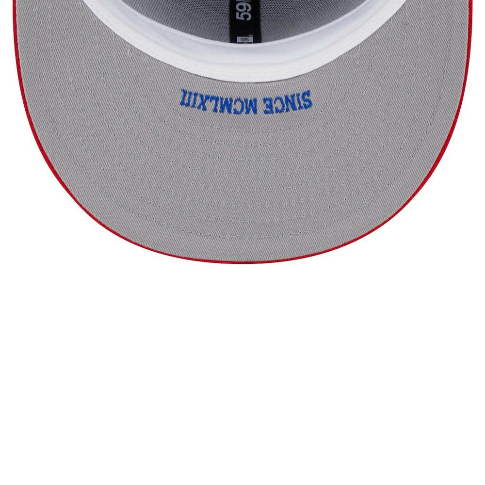 Philadelphia 76ers Gameday Gold Pop Stars 59FIFTY Fitted Hat Royal/Red - NBA