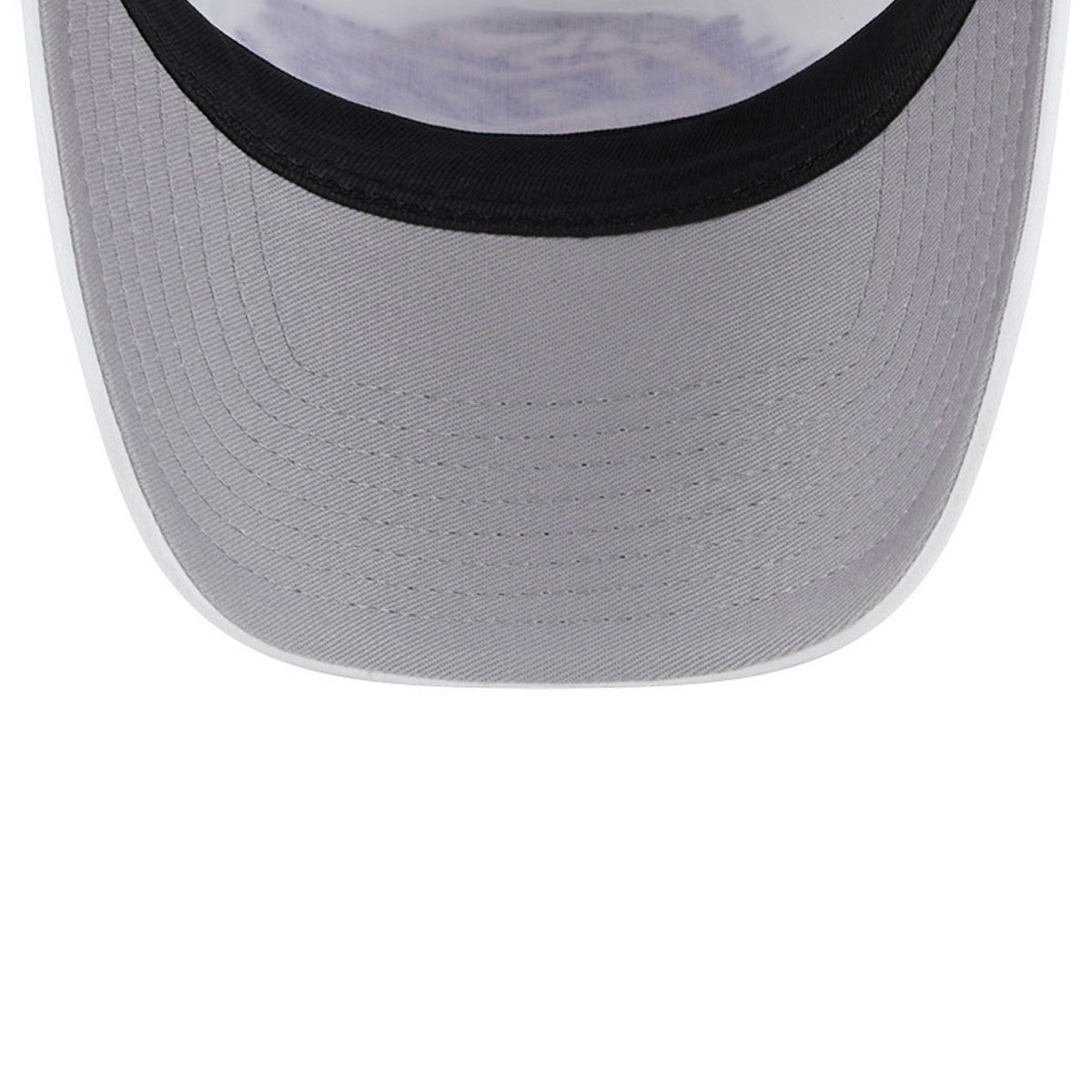 Los Angeles Lakers Court Sport Foam A-Frame 9FORTY Adjustable Trucker Hat White/Purple - NBA