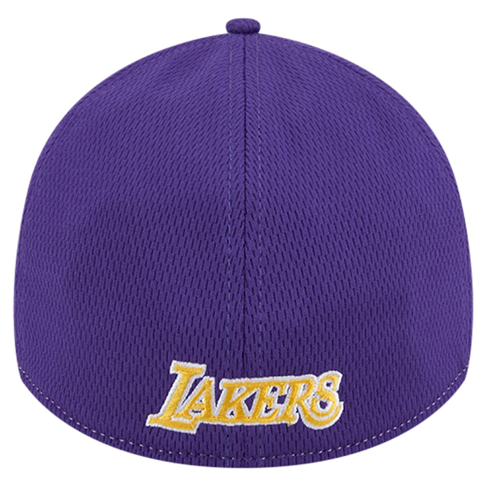 Los Angeles Lakers Two-Tone 39THIRTY Flex Hat Heather Gray/Purple - NBA