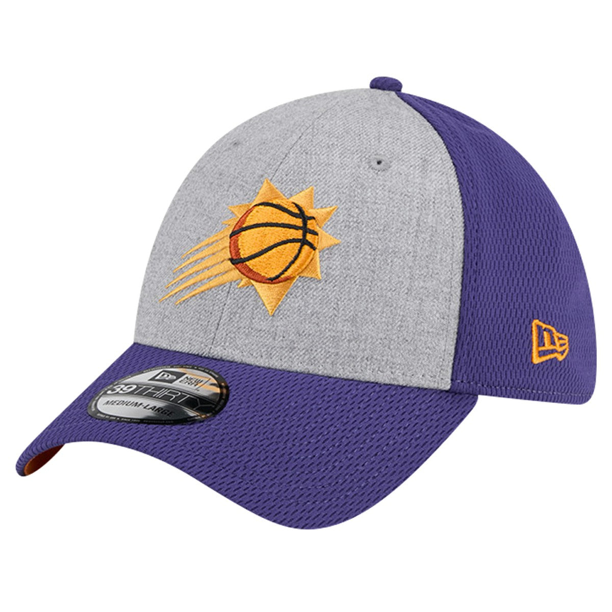 Phoenix Suns Two-Tone 39THIRTY Flex Hat Heather Gray/Purple - NBA