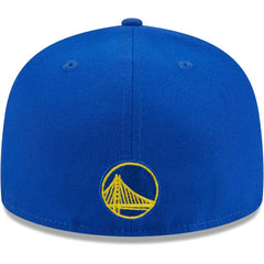 Golden State Warriors Game Day Hollow Logo Mashup 59FIFTY Fitted Hat Royal - NBA