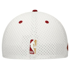 Cleveland Cavaliers Throwback 2Tone 59FIFTY Fitted Hat White/Wine - NBA