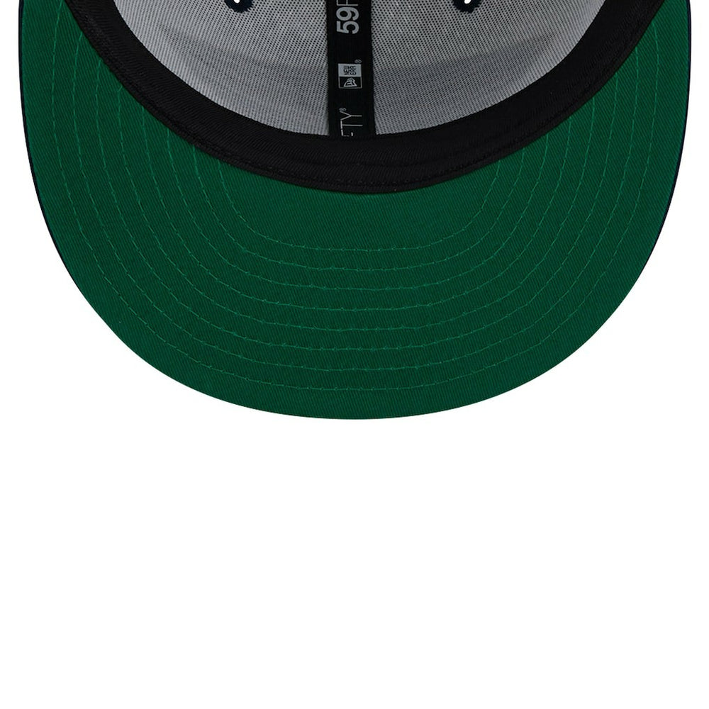 New Orleans Pelicans Throwback 2Tone 59FIFTY Fitted Hat White/Navy - NBA