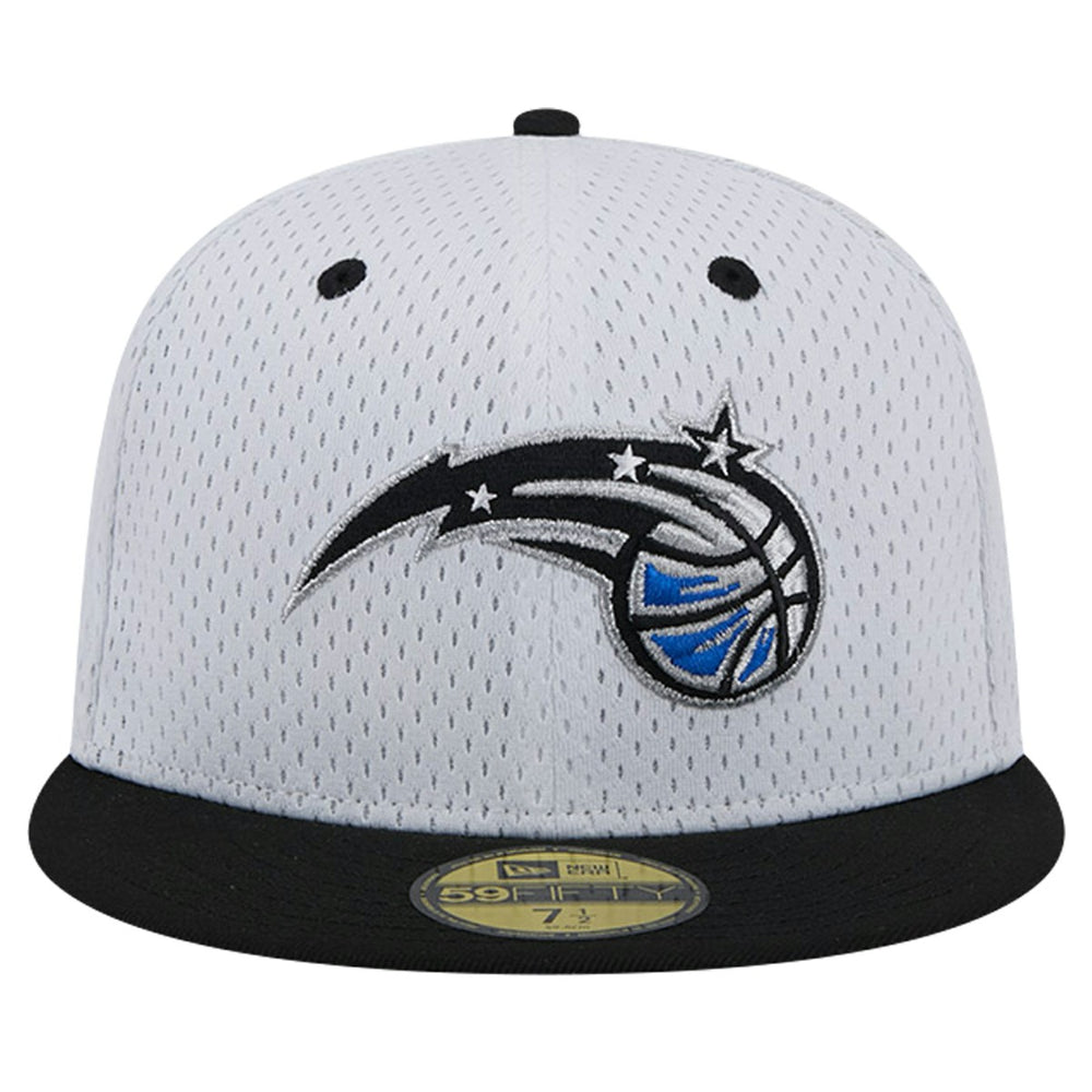 Orlando Magic Throwback 2Tone 59FIFTY Fitted Hat White/Black - NBA