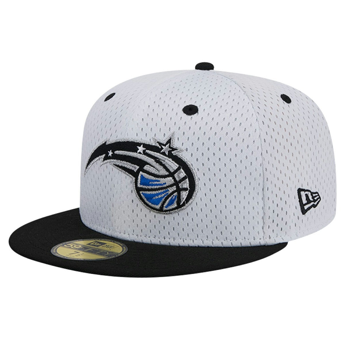 Orlando Magic Throwback 2Tone 59FIFTY Fitted Hat White/Black - NBA
