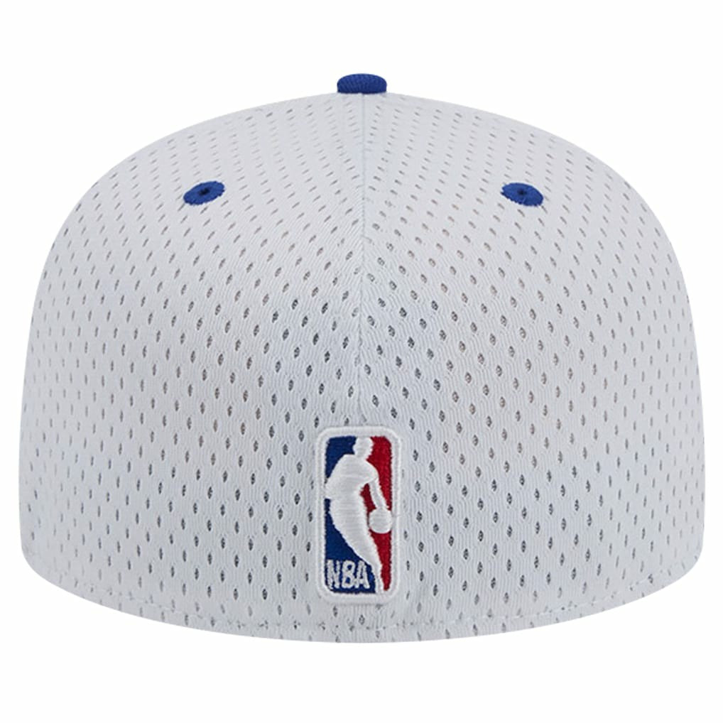 Philadelphia 76ers Throwback 2Tone 59FIFTY Fitted Hat White/Royal - NBA