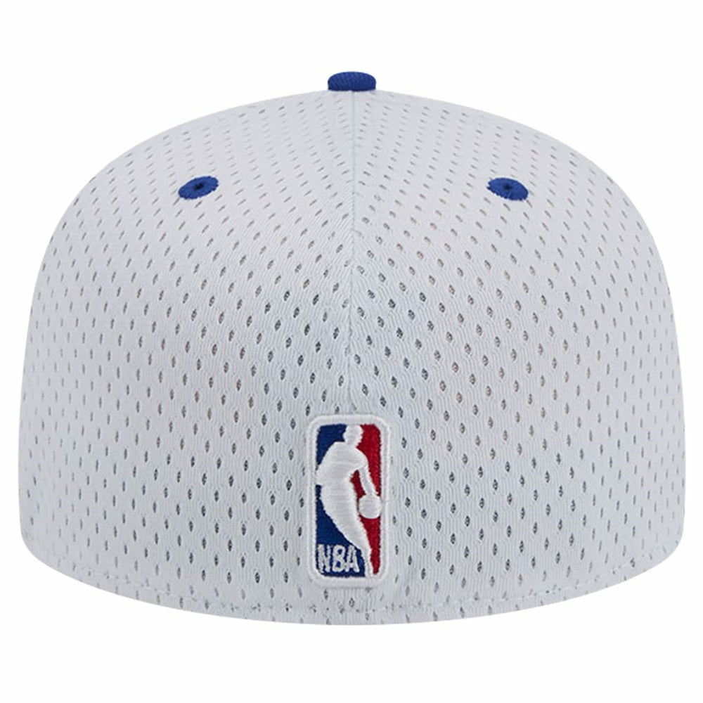 Philadelphia 76ers Throwback 2Tone 59FIFTY Fitted Hat White/Royal - NBA