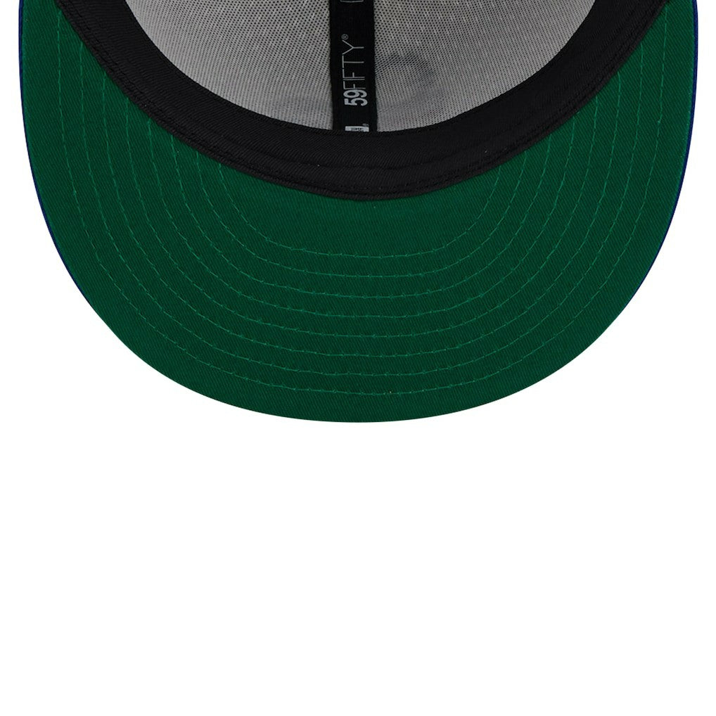 Philadelphia 76ers Throwback 2Tone 59FIFTY Fitted Hat White/Royal - NBA