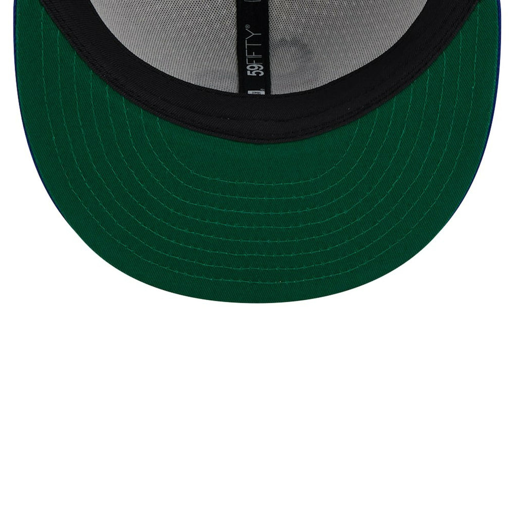 Philadelphia 76ers Throwback 2Tone 59FIFTY Fitted Hat White/Royal - NBA