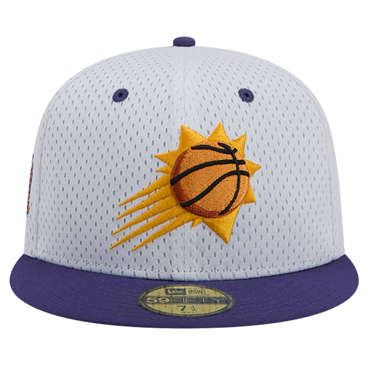 Phoenix Suns Throwback 2Tone 59FIFTY Fitted Hat White/Purple - NBA