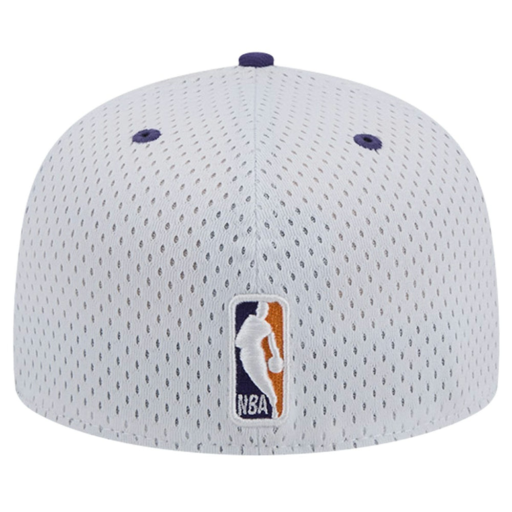 Phoenix Suns Throwback 2Tone 59FIFTY Fitted Hat White/Purple - NBA