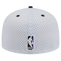 Sacramento Kings Throwback 2Tone 59FIFTY Fitted Hat White/Black - NBA