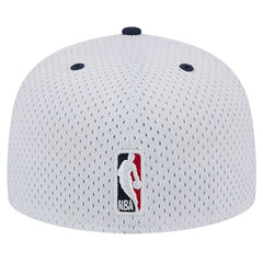 Washington Wizards Throwback 2Tone 59FIFTY Fitted Hat White/Navy - NBA