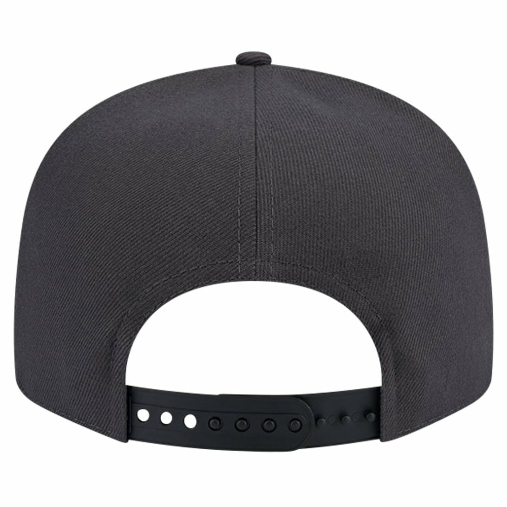 Brooklyn Nets Throwback Gradient Tech Font 9FIFTY Snapback Hat White/Black - NBA
