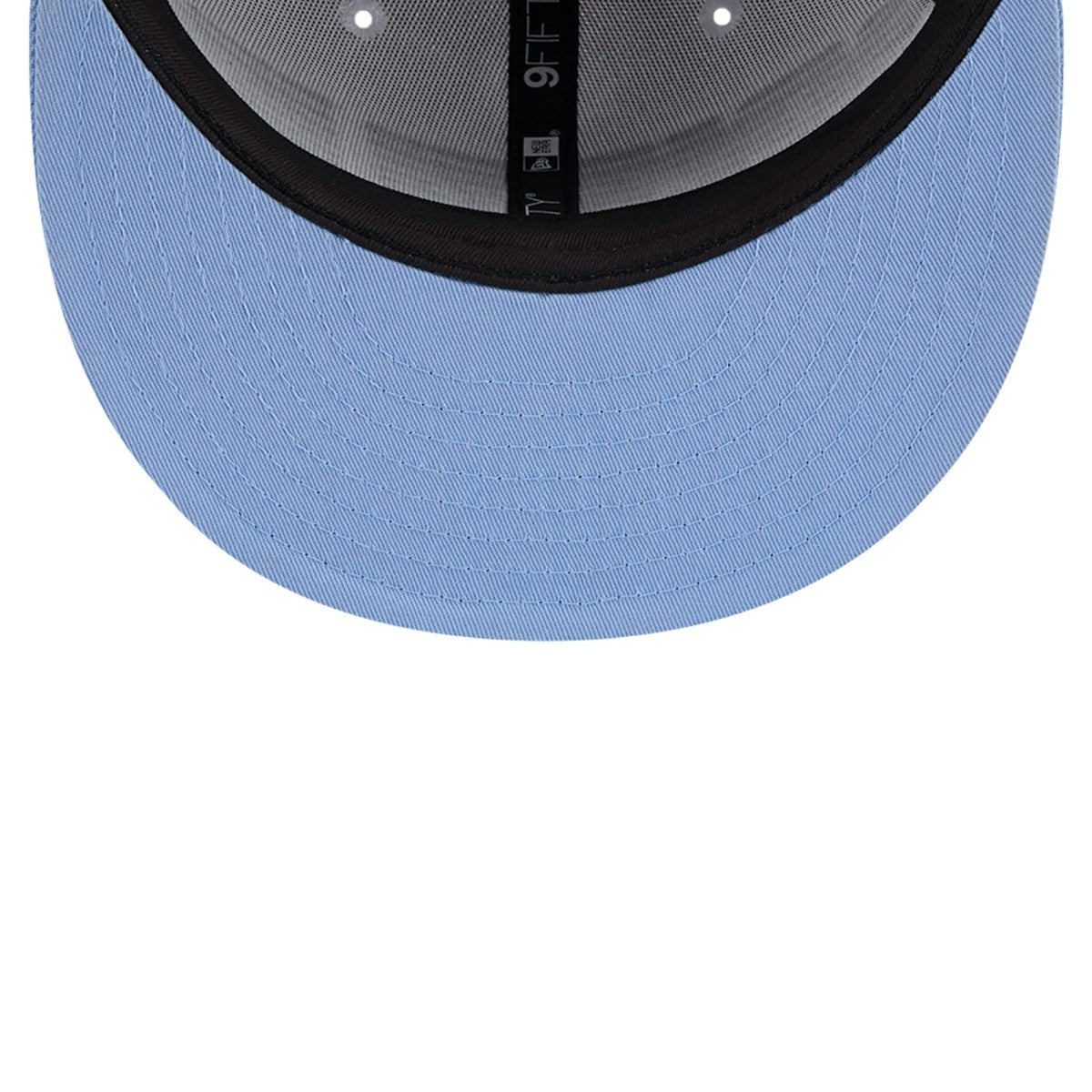 Memphis Grizzlies Throwback Gradient Tech Font 9FIFTY Snapback Hat White/Light Blue - NBA