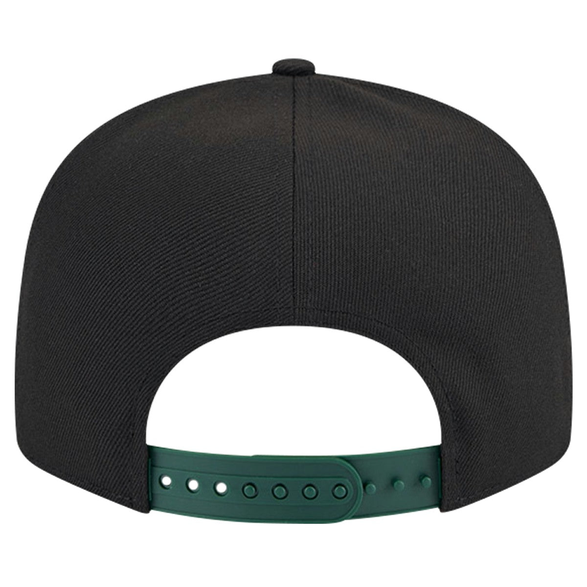Milwaukee Bucks Throwback Gradient Tech Font 9FIFTY Snapback Hat White/Hunter Green - NBA