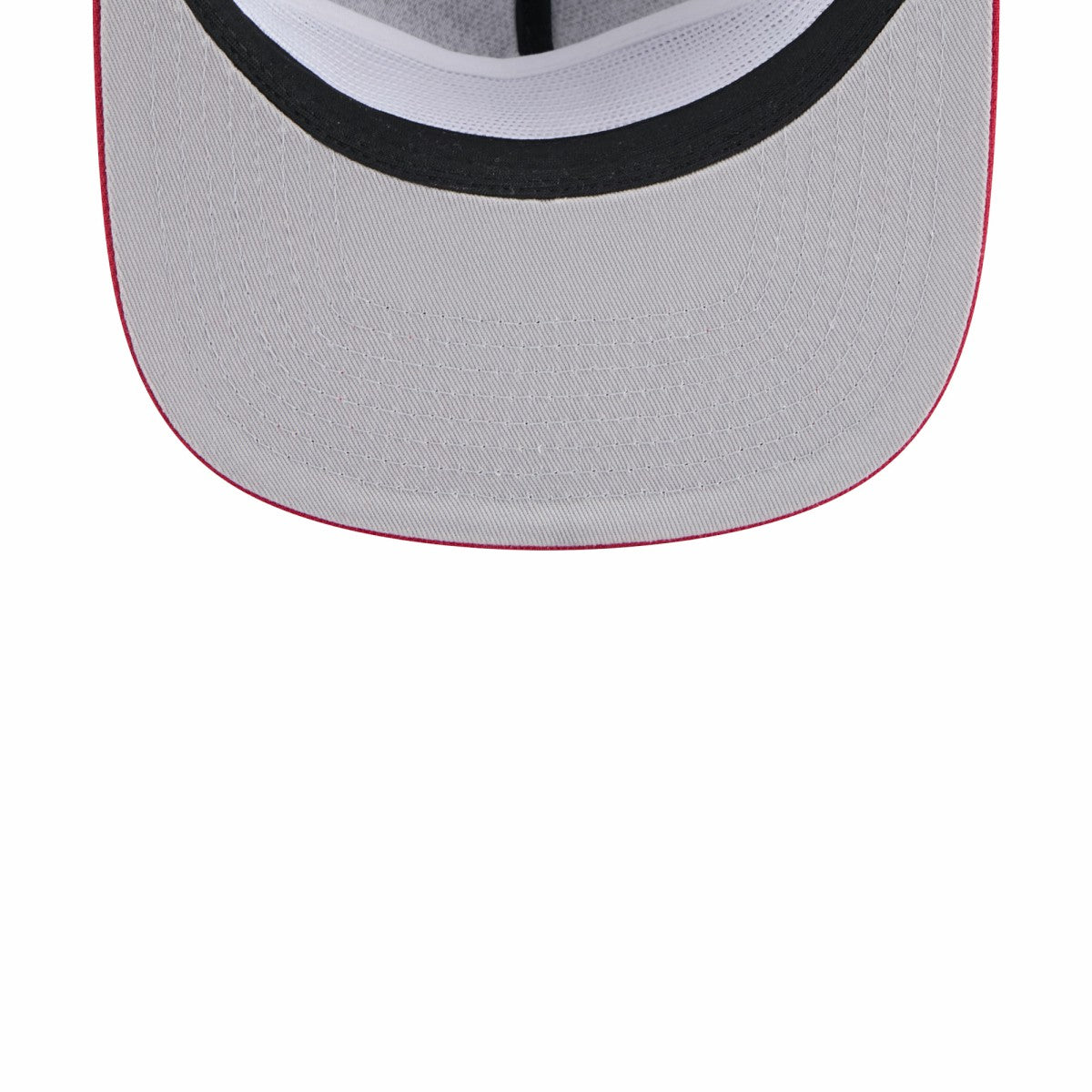 Miami Heat Throwback Team Arch Golfer Snapback Hat Black/Red - NBA