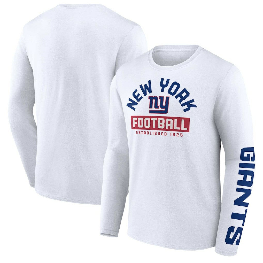New York Giants Long Sleeve T-Shirt White | Fanatics