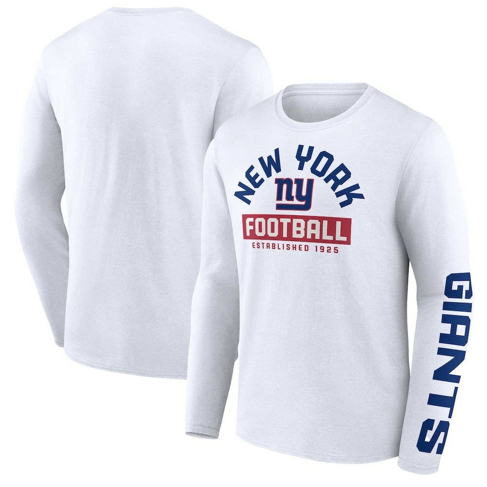 New York Giants Long Sleeve T-Shirt White | Fanatics