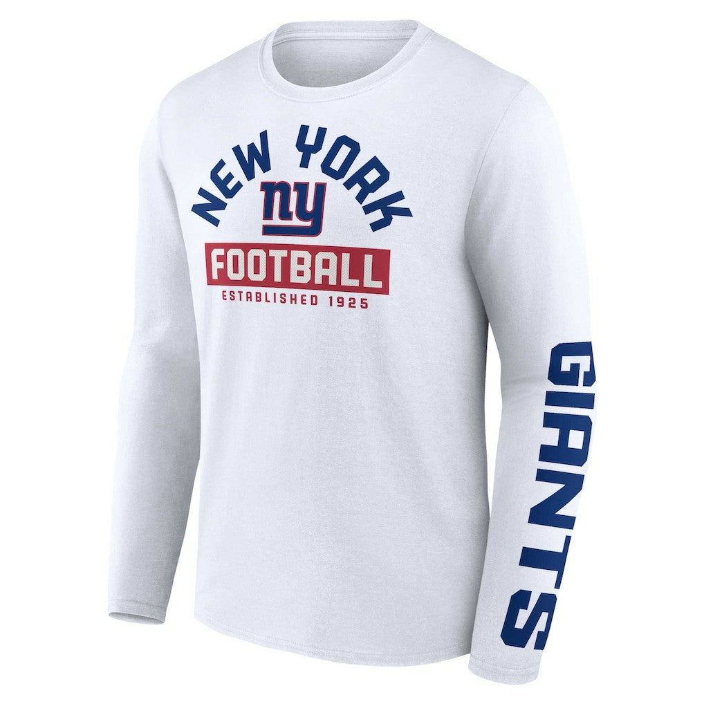 New York Giants Long Sleeve T-Shirt White | Fanatics
