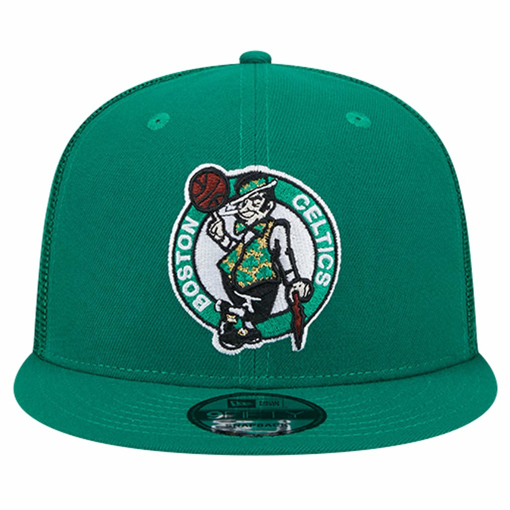 Boston Celtics Meshback 9FIFTY Snapback Hat Kelly Green - NBA