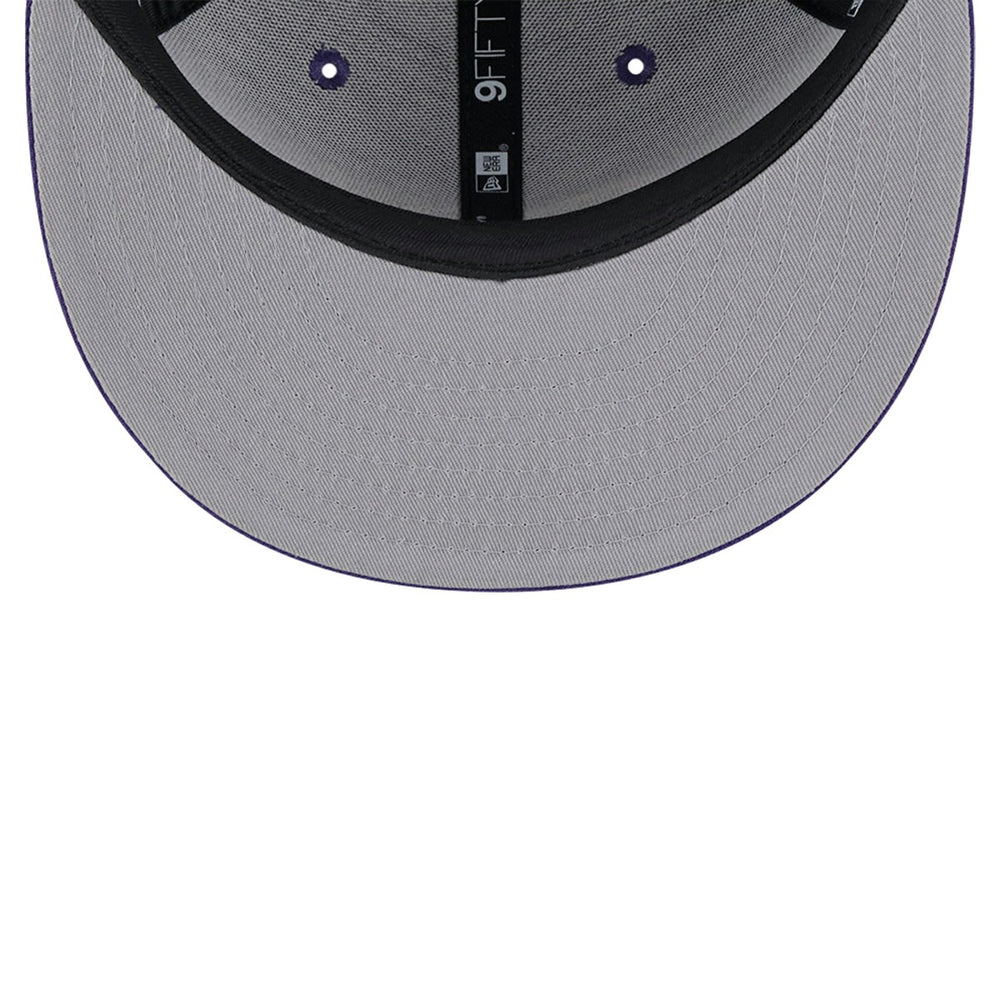 Phoenix Suns Script Side Patch 9FIFTY Snapback Hat Purple - NBA