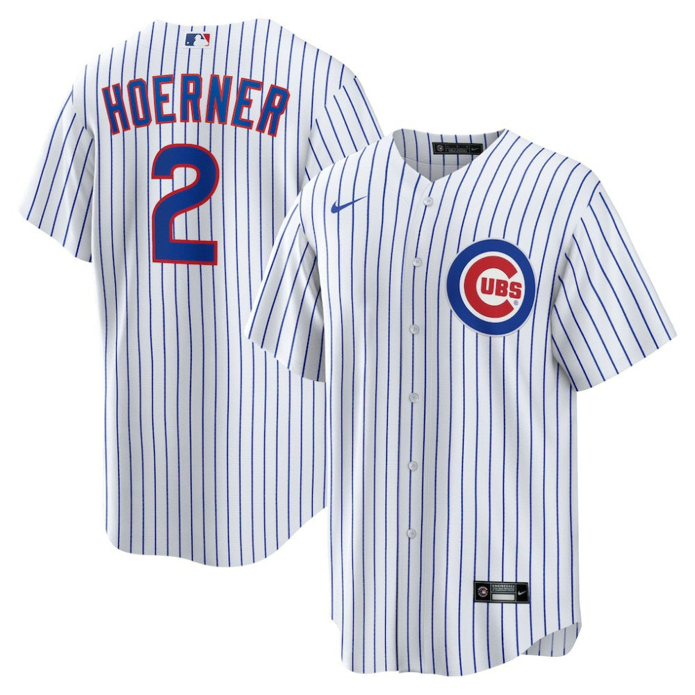 Nico Hoerner Chicago Cubs Nike Replica Player Jersey - MLB