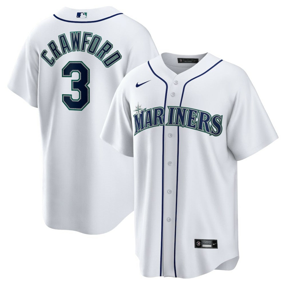 JP Crawford Seattle Mariners Nike Home Replica Jersey - MLB