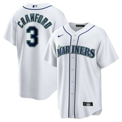 JP Crawford Seattle Mariners Nike Home Replica Jersey - MLB