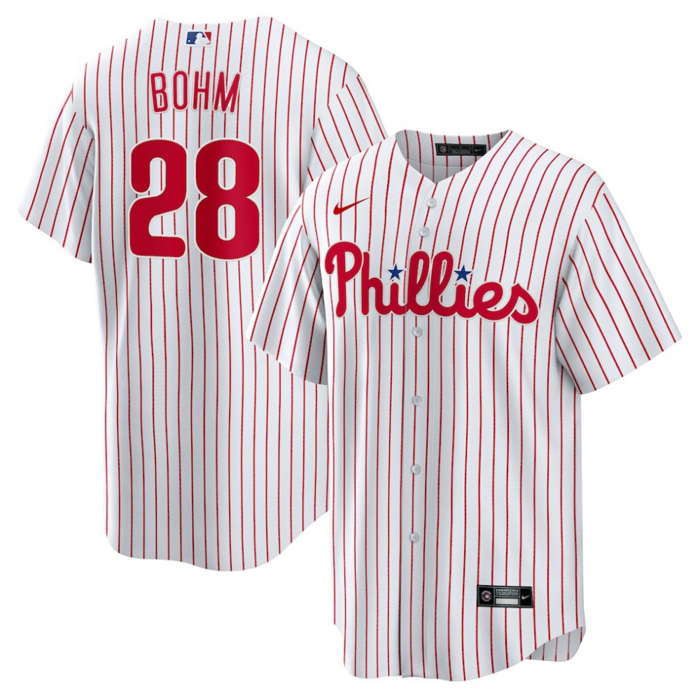Alec Bohm Philadelphia Phillies Nike Replica Player Jersey - MLB