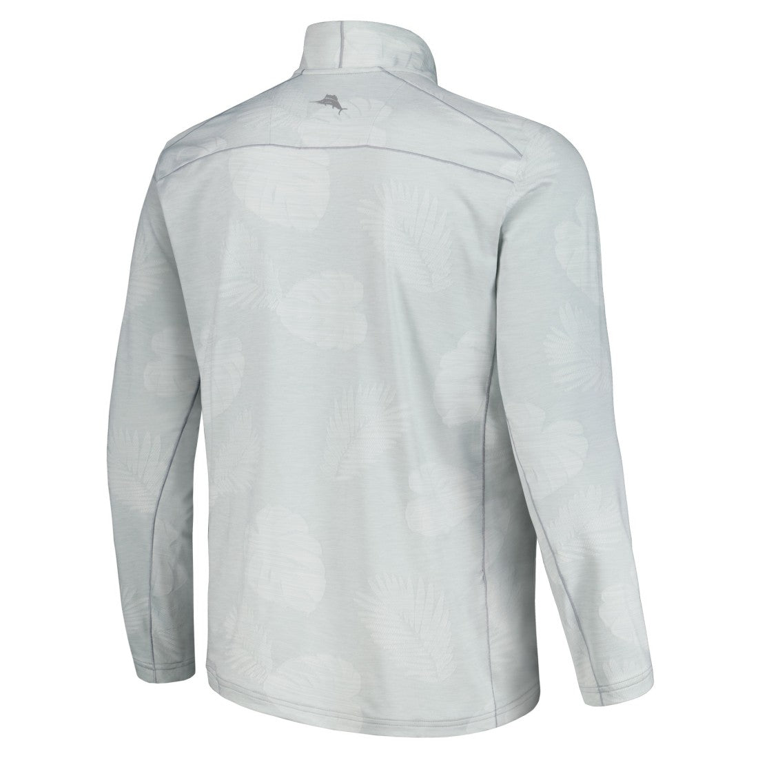 Tampa Bay Buccaneers Delray Frond IslandZone Half-Zip Sweatshirt Gray | Tommy Bahama
