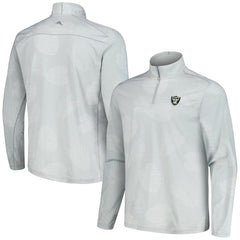 Las Vegas Raiders Delray Frond IslandZone Half-Zip Sweatshirt Gray | Tommy Bahama