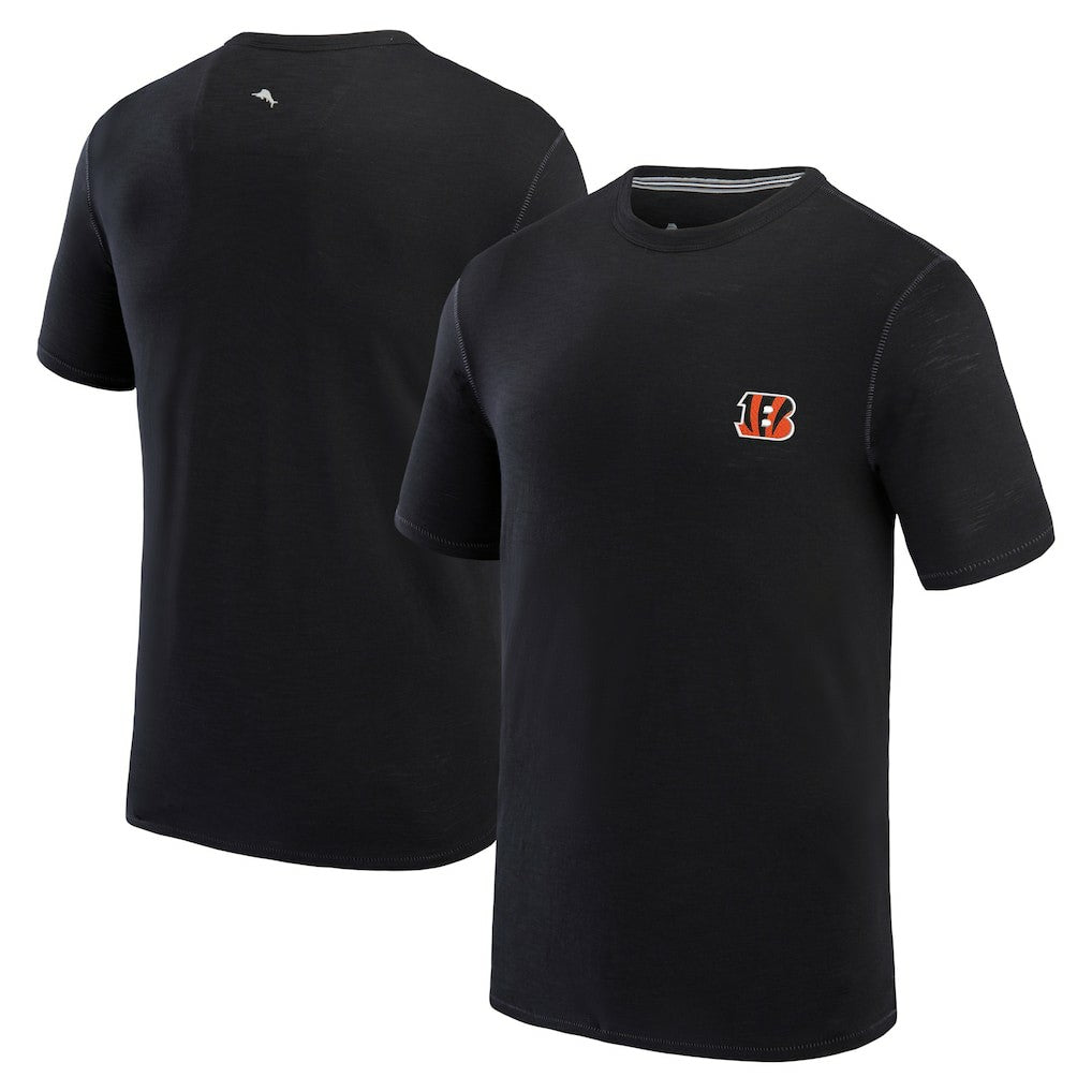 Cincinnati Bengals Bali Beach T-Shirt Black | Tommy Bahama