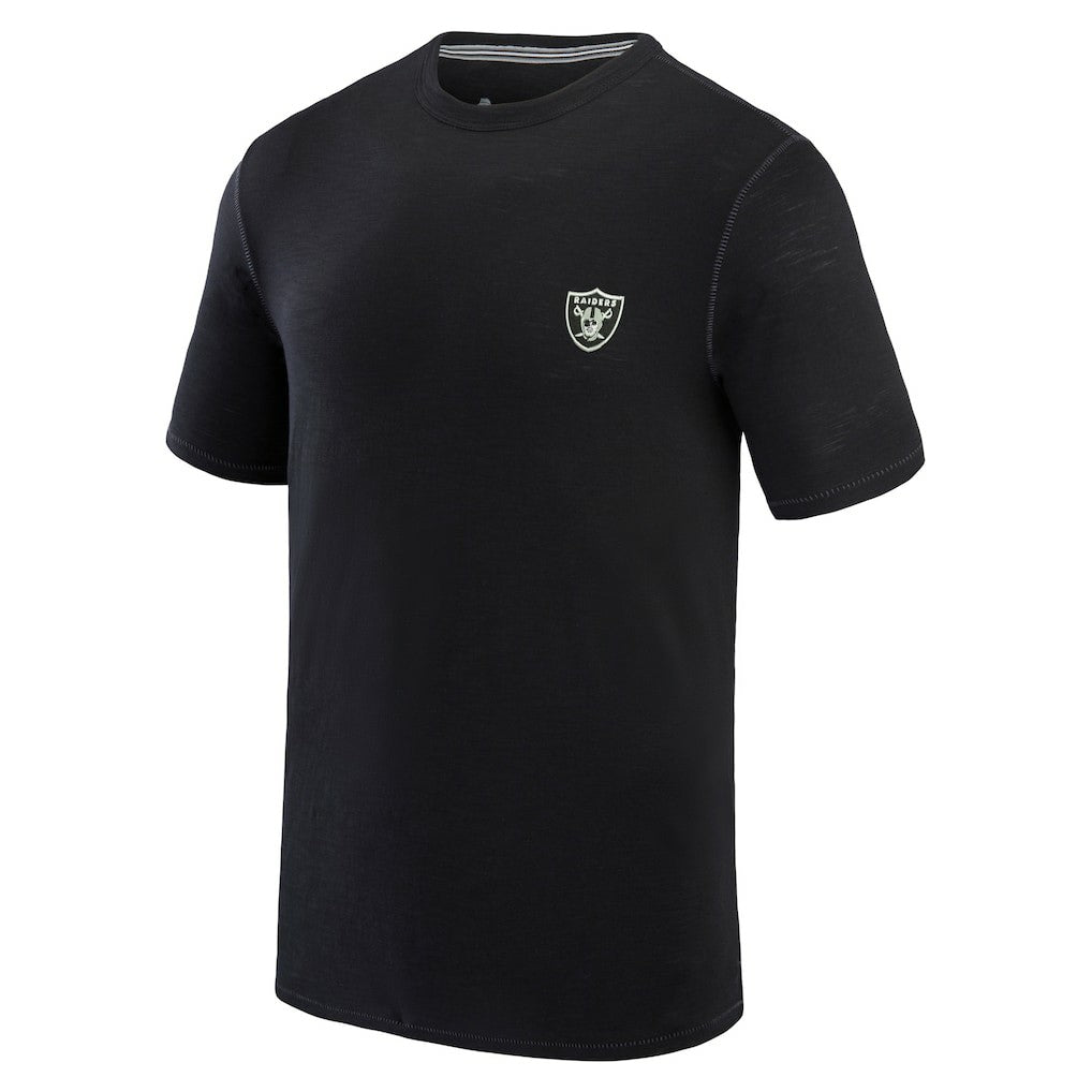 Las Vegas Raiders Bali Beach T-Shirt Black | Tommy Bahama