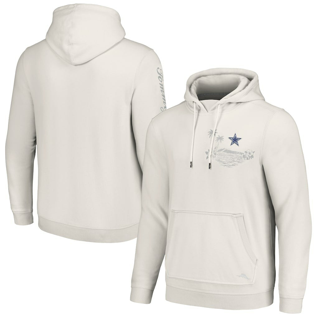 Dallas Cowboys Home Game Pullover Hoodie White | Tommy Bahama