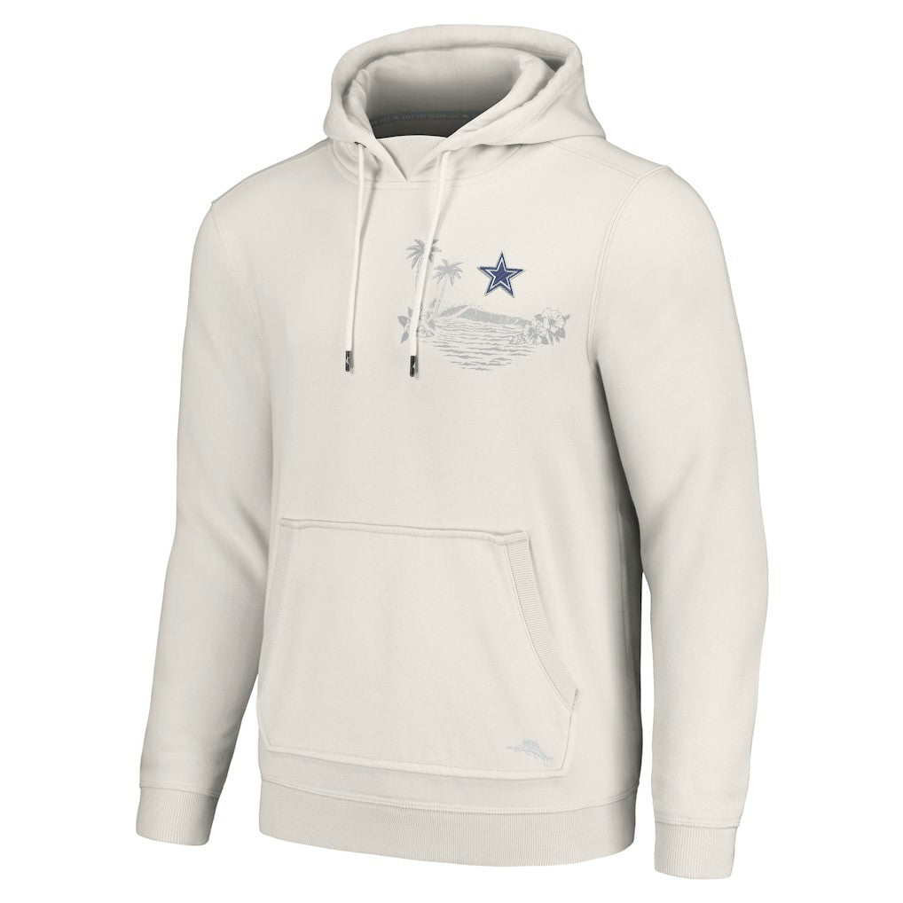 Dallas Cowboys Home Game Pullover Hoodie White | Tommy Bahama