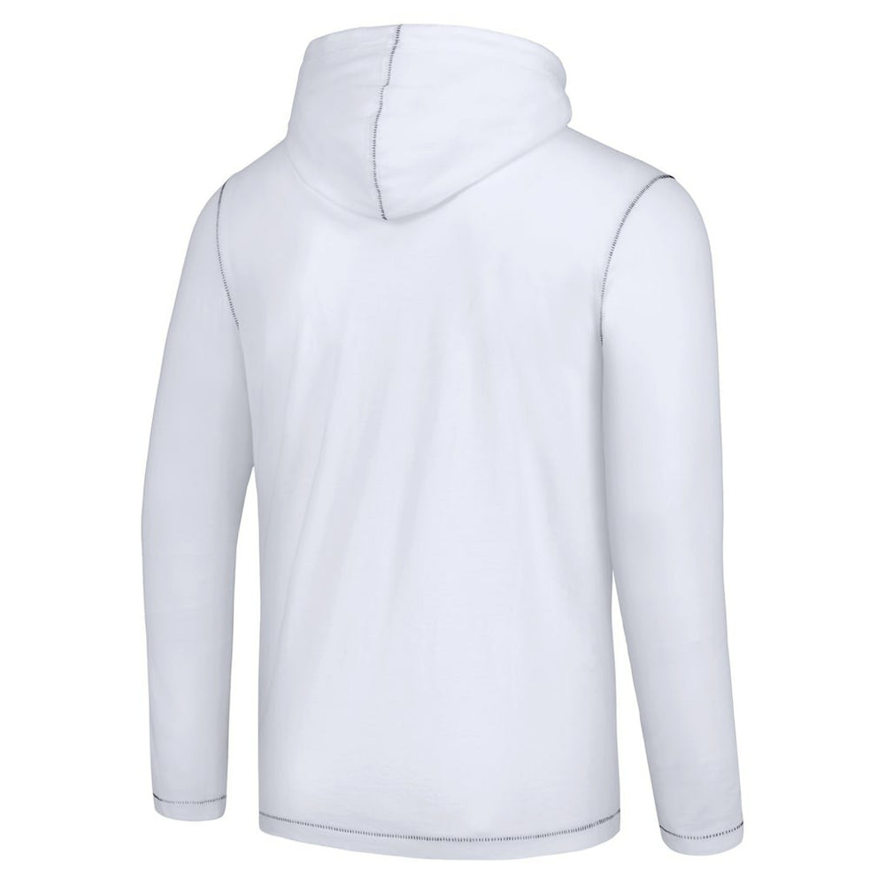 Chicago Bears Graffiti Touchdown Pullover Hoodie White | Tommy Bahama