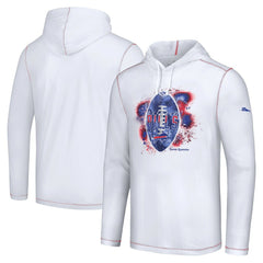 Buffalo Bills Graffiti Touchdown Pullover Hoodie White | Tommy Bahama
