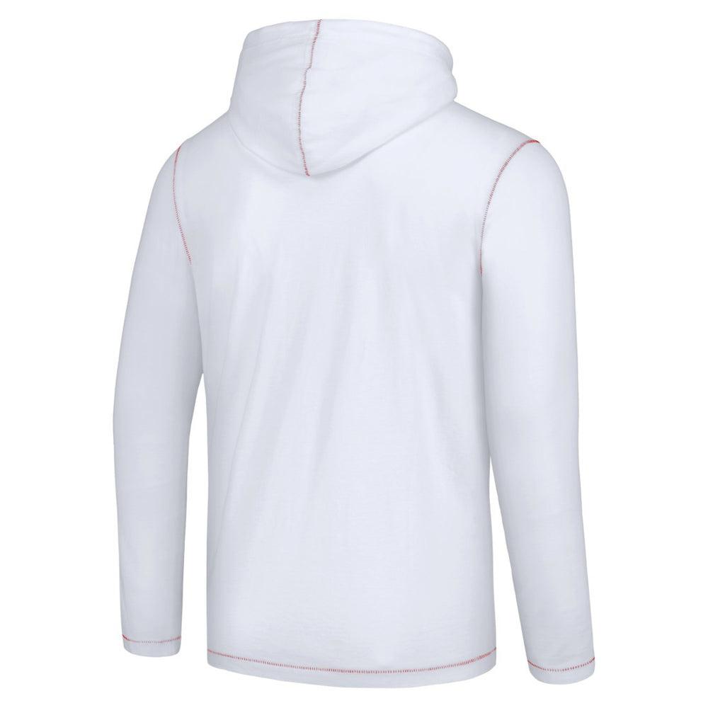 Tampa Bay Buccaneers Graffiti Touchdown Pullover Hoodie White | Tommy Bahama