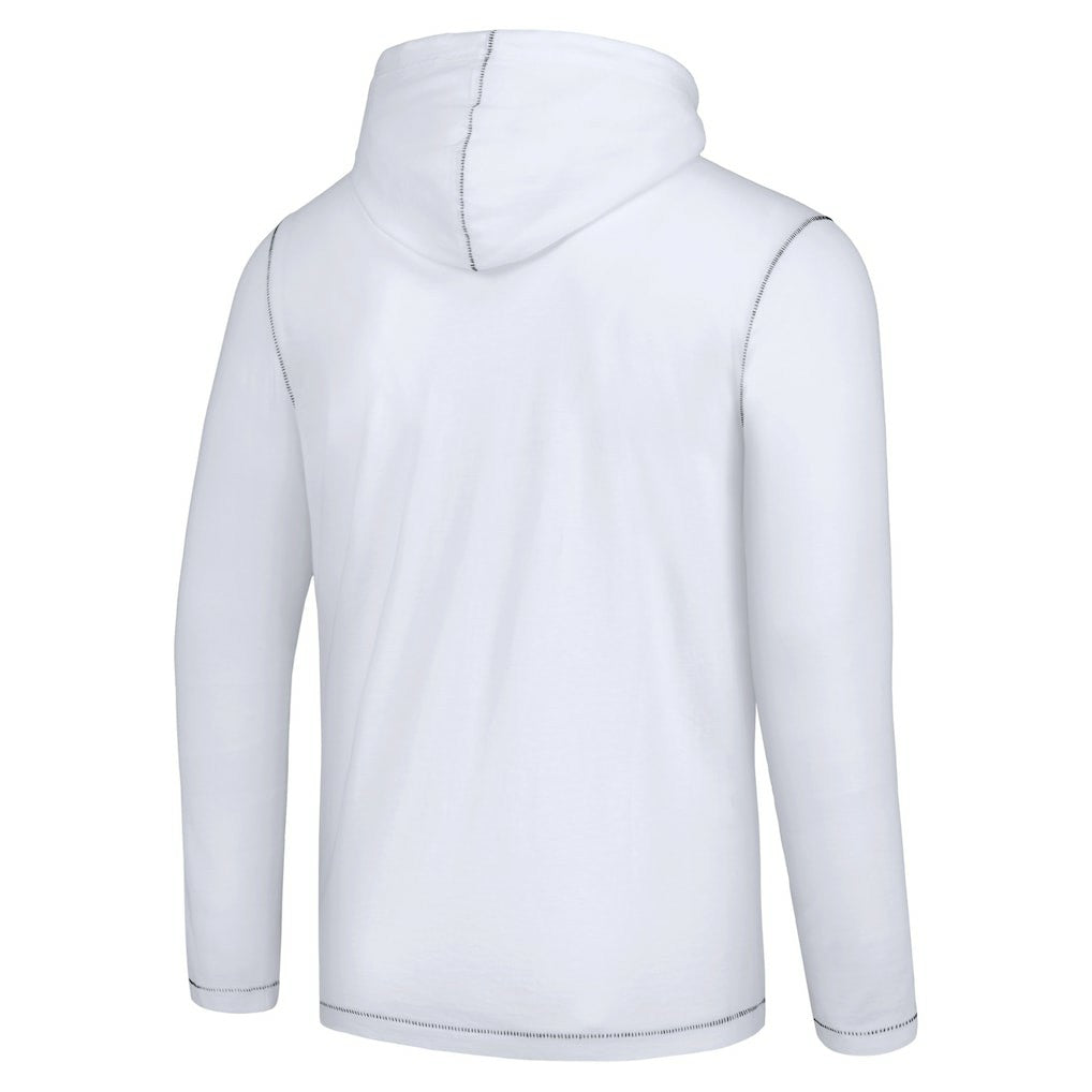 Las Vegas Raiders Graffiti Touchdown Pullover Hoodie White | Tommy Bahama