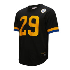 Eric Dickerson Los Angeles Rams Retired Player Name & Number Mesh Top Black | Mitchell & Ness