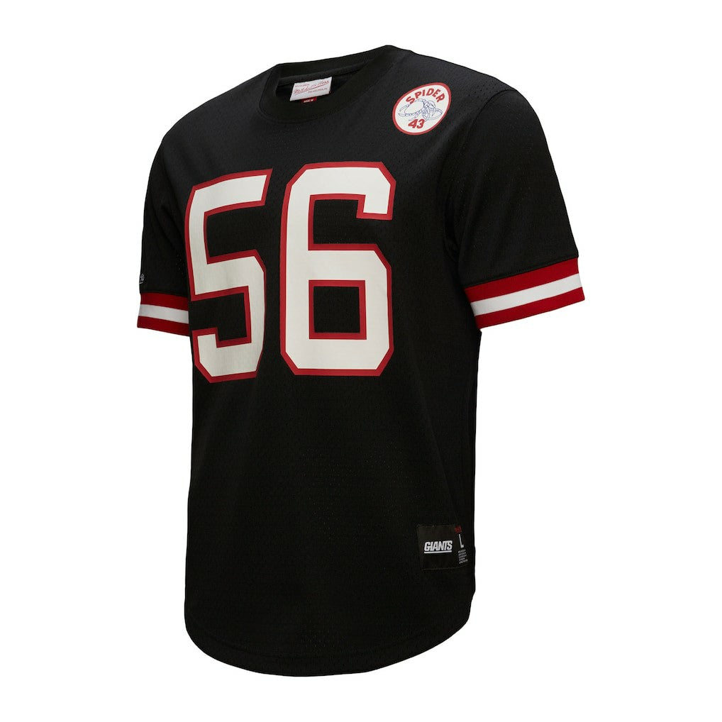 Lawrence Taylor New York Giants Retired Player Name & Number Mesh Top Black | Mitchell & Ness