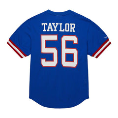 Lawrence Taylor New York Giants Retired Player Name & Number Mesh Top Royal | Mitchell & Ness