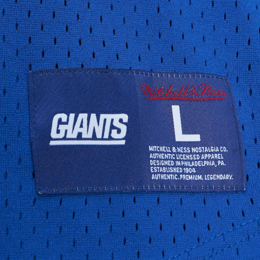 Lawrence Taylor New York Giants Retired Player Name & Number Mesh Top Royal | Mitchell & Ness