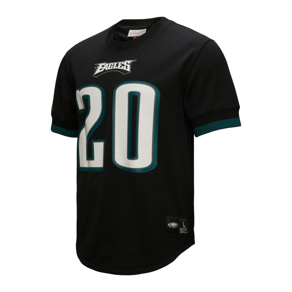 Brian Dawkins Philadelphia Eagles Retired Player Name & Number Mesh Top Black | Mitchell & Ness