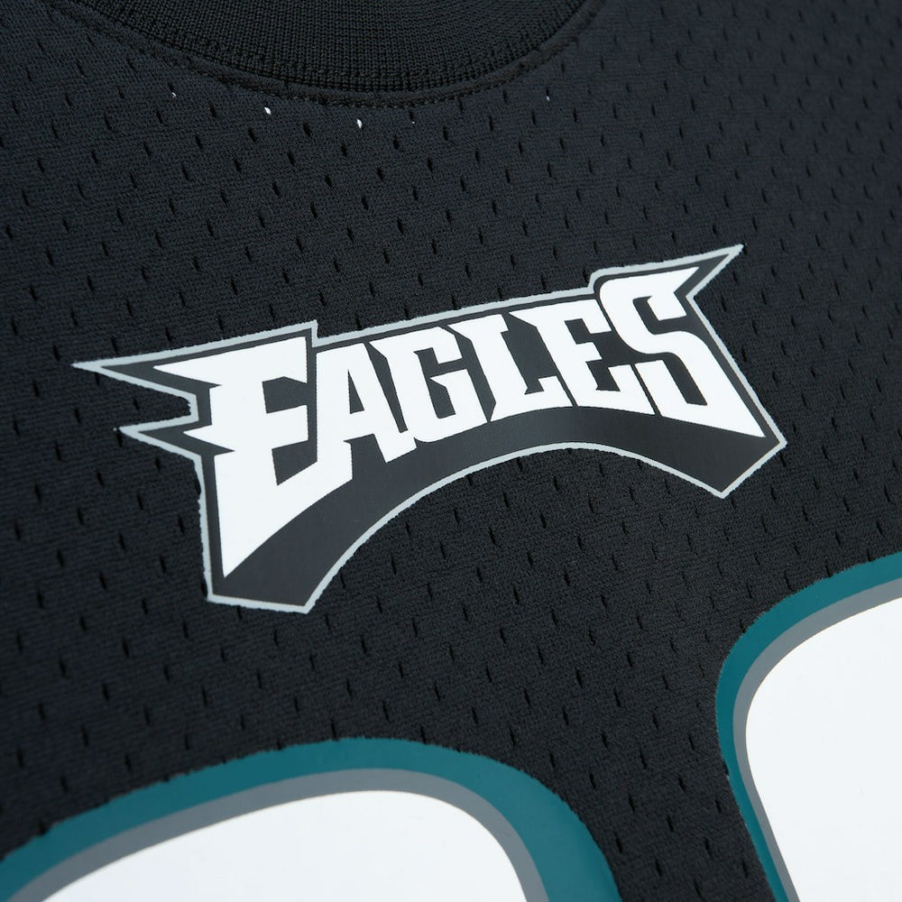 Brian Dawkins Philadelphia Eagles Retired Player Name & Number Mesh Top Black | Mitchell & Ness