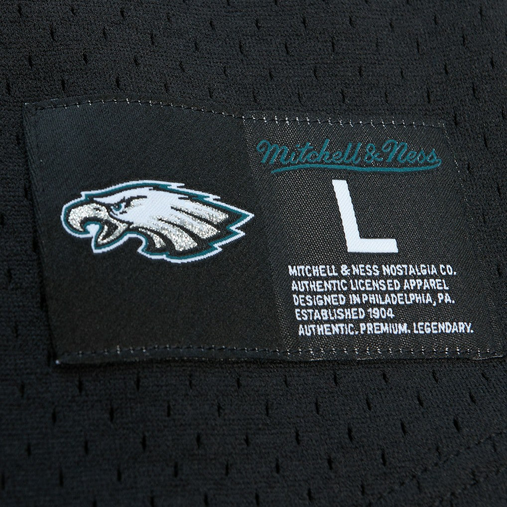 Brian Dawkins Philadelphia Eagles Retired Player Name & Number Mesh Top Black | Mitchell & Ness