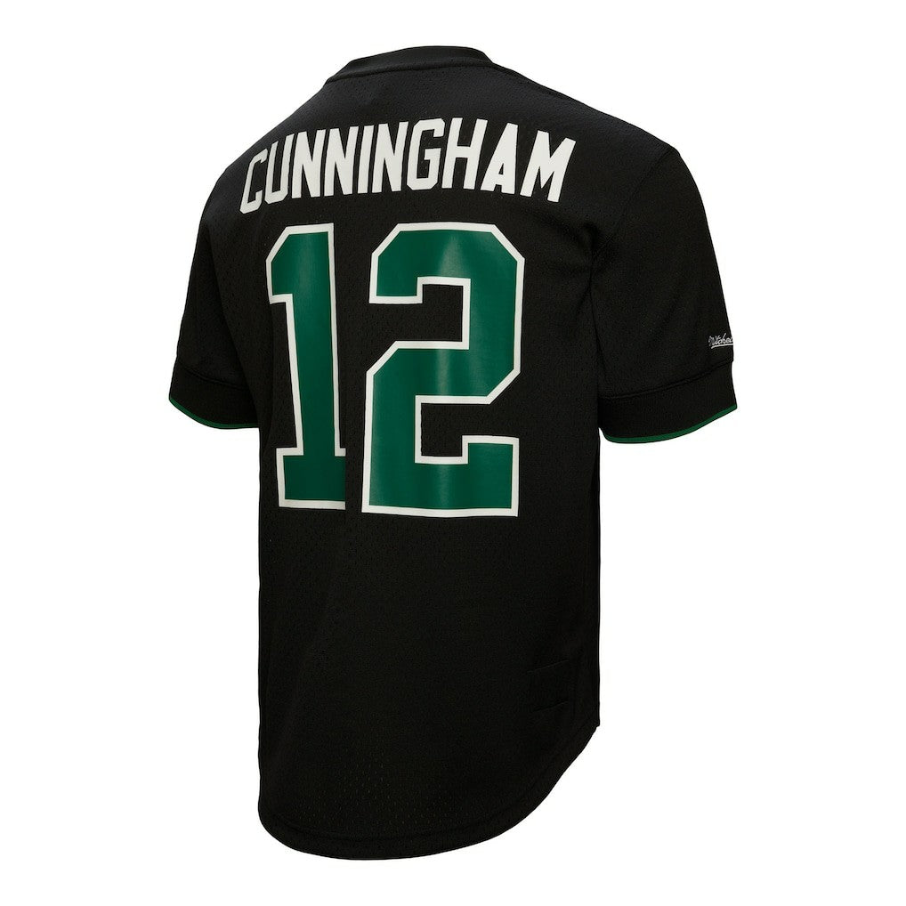 Randall Cunningham Philadelphia Eagles Retired Player Name & Number Mesh Top Black | Mitchell & Ness