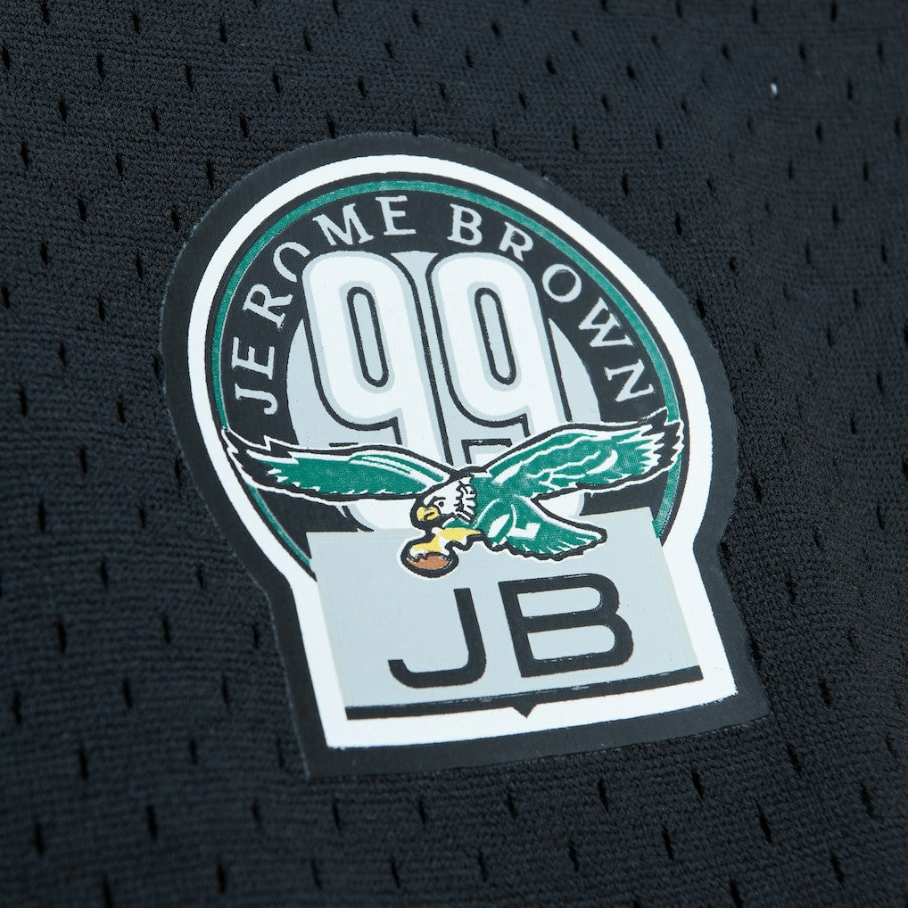 Randall Cunningham Philadelphia Eagles Retired Player Name & Number Mesh Top Black | Mitchell & Ness